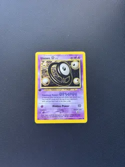 Pokemon Card 1st Edition Neo Discovery Unown O 69/75 WOTC - Image 2