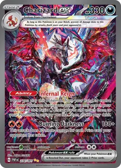 Charizard ex 234/091 SV: Paldean Fates Holo for sale online - Image 3