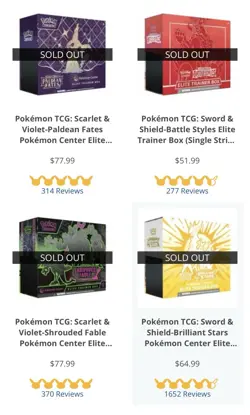 Mystery Box, 2 Sealed Pokemon ETBs, Chance At Pokemon Center Exclusive - Image 2