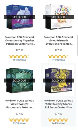Mystery Box, 2 Sealed Pokemon ETBs, Chance At Pokemon Center Exclusive - Image 3