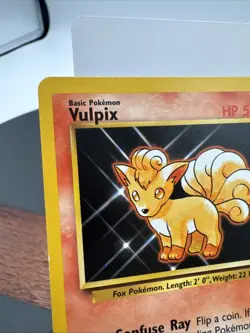 Pokemon - Base Set Shadowless - Vulpix 68/102 - Common LP - Image 2