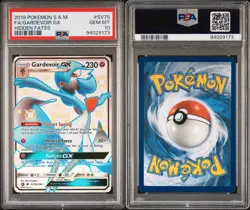 Gardevoir GX 2019 Pokemon Sun & Moon Hidden Fates Full Art #SV75 PSA 10 Gem Mint - Image 2
