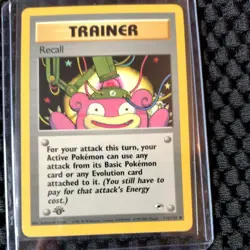 Pokemon TCG NM/M Recall Gym Heroes 116/132 Regular Unlimited Uncommon - Image 1