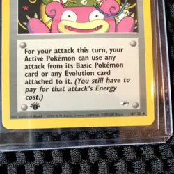 Pokemon TCG NM/M Recall Gym Heroes 116/132 Regular Unlimited Uncommon - Image 3