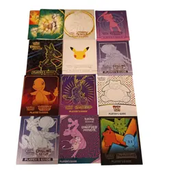 Pokemon TCG Player's Guide Books x 11, 1 journal, 4 Stickers - Image 1