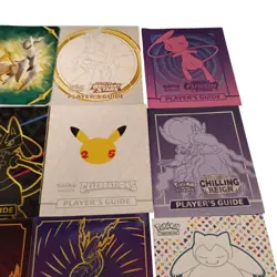 Pokemon TCG Player's Guide Books x 11, 1 journal, 4 Stickers - Image 3