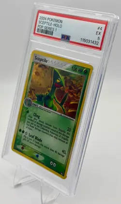 Pokemon POP Series 1 Sceptile Holo #4 PSA 5 115031432 Freshly Graded - Image 4