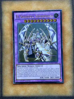 Yugioh El Shaddoll Shekhinaga NECH-EN049 Ultimate Rare 1st Ed NM - Image 1