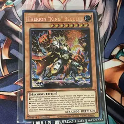Yugioh Therion “King” Regulus MP23-EN063 Secret Rare 1st Ed NM - Image 1