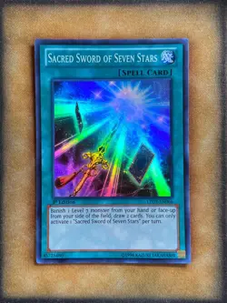 Yugioh Sacred Sword of Seven Stars LTGY-EN066 Super Rare 1st Ed NM - Image 1
