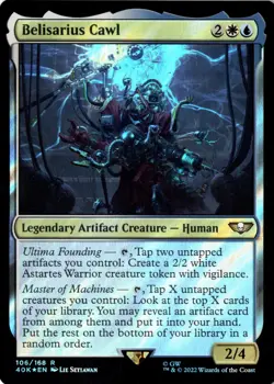 Belisarius Cawl (Surge Foil) Universes Beyond: Warhammer 40,000 106 NM - Image 1