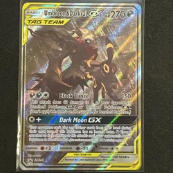 Pokemon TCG Umbreon & Darkrai GX SM241 Sun & Moon Promo Card NM Condition - Image 1