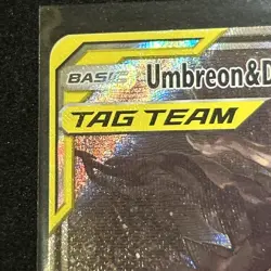 Pokemon TCG Umbreon & Darkrai GX SM241 Sun & Moon Promo Card NM Condition - Image 2