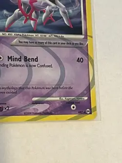 Arceus AR7 Holo Rare Platinum Arceus Pokemon #239 Pokemon Card LP - Image 4