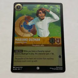 Mariano Guzman 16/204 Disney Lorcana Archazia's Island Common Cold Foil Card NM - Image 1