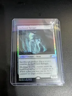 Arcbound Ravager WMCQ Promo Cards Foil mtg - Image 1