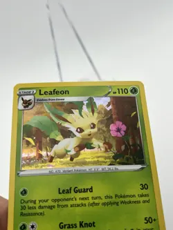 Leafeon - SWSH191 - Pokemon Sword & Shield Promo Ultra Rare Holo Card - Image 3