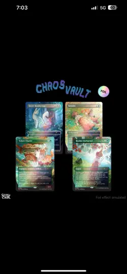 MTG Secret Lair: Adventures of the Little Witch RAINBOW FOIL New Sealed - Image 1