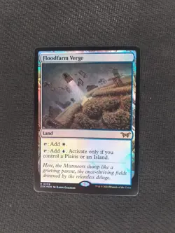 MTG Floodfarm Verge Duskmourn Rare Foil 0259 - Image 1