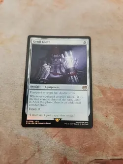 Genji Glove Foil Final Fantasy MTG NM - Image 1