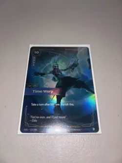 Time Warp Riftbound League Of Legends Origins Foil OGN 122/298 - Image 1