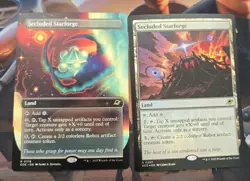 mtg edge of eternities secluded starforge 316, 257 foil - Image 1