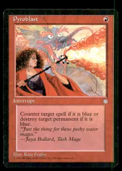 MTG Pyroblast LP Light Play Ice Age [5019] - Image 1