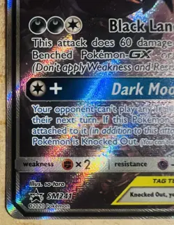 Umbreon & Darkrai GX SM241 Sm Holo 2021 Pokemon - Image 4