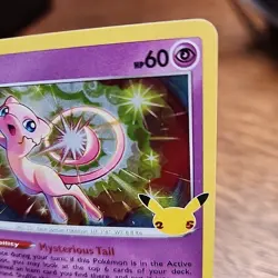 Pokemon TCG SWSH Celebrations Mew Holo Rare 011/025 LP/NM - Image 3