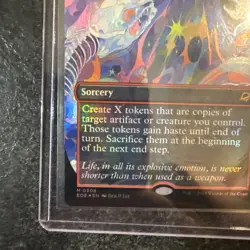 Devastating Onslaught Borderless FOIL - MYTHIC - EOE - M - Image 4