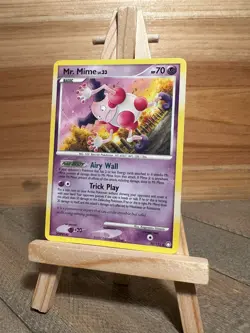 Pokemon Mysterious Treasures Rare Mr. Mime #30/123 Lightly played - Image 1