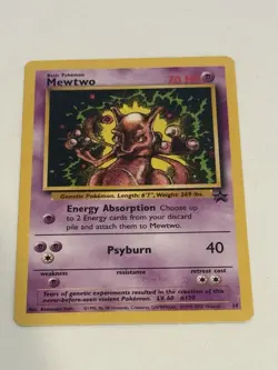 Mewtwo Black Star Promo #14 - Pokemon Card - Lightly Played - Ungraded - Rare - Image 1