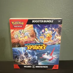 Pokemon TCG Surging Sparks Booster Bundle (6 Packs) NEW Factory Sealed - Image 1