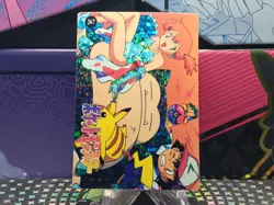 Pokemon Pocket Monsters Vending Prism Holo Vintage Sticker #267 ASH MISTY rare - Image 3