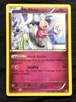 Mr. Mime 97/162 Rare XY BREAKthrough Pokemon NM - Image 1