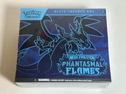 Pokemon Mega Evolution Phantasmal Flames Elite Trainer Box ETB Factory Sealed - Image 1