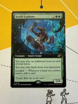 ICETILL EXPLORER [Extended Art] - Rare - EOE Edge of Eternities MTG #343 - Image 1