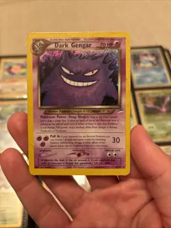 Dark Gengar 6/105 Neo Destiny Holo Rare Pokemon TCG WOTC Vintage 2002 HP - Image 1
