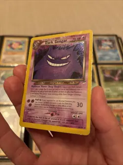 Dark Gengar 6/105 Neo Destiny Holo Rare Pokemon TCG WOTC Vintage 2002 HP - Image 2