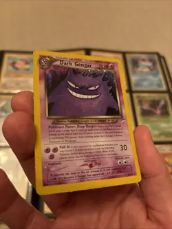 Dark Gengar 6/105 Neo Destiny Holo Rare Pokemon TCG WOTC Vintage 2002 HP - Image 3