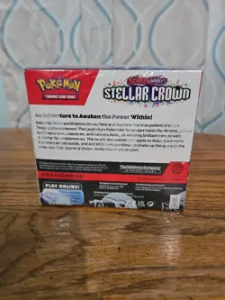 Pokemon TCG Stellar Crown Booster Box (Factory Sealed) 36 Packs - Image 2