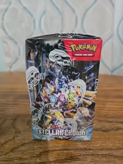 Pokemon TCG Stellar Crown Booster Box (Factory Sealed) 36 Packs - Image 3
