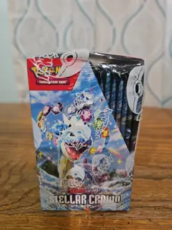 Pokemon TCG Stellar Crown Booster Box (Factory Sealed) 36 Packs - Image 4