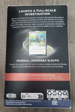 Magic The Gathering: Murders at Karlov Manor-Deep Clue Sea•Commander Deck-Sealed - Image 2