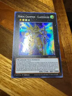 Heroic Champion - Claivesolish DIFO-EN044 1st Edition Super Rare LP + BONUS - Image 1