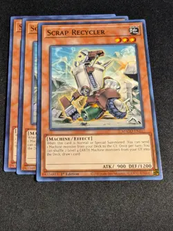 Yugioh - 3x Scrap Recycler MAGO-EN117 1st Edition Rare NM - Image 1