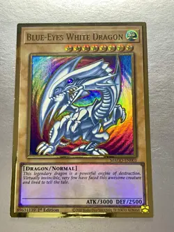 Blue-Eyes White Dragon | MAGO-EN001 | Premium Gold Rare | LP | 1st Ed | YuGiOh! - Image 5