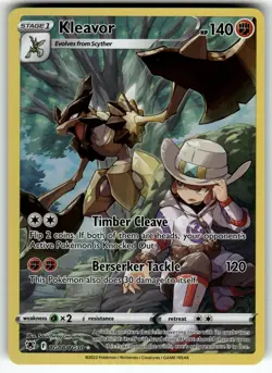 Kleavor TG08/TG30 SWSH10: Astral Radiance Trainer Gallery NM Pokemon Card TCG - Image 1