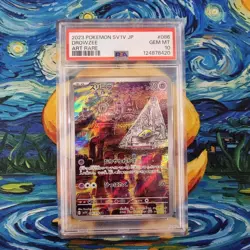 Drowzee PSA 10 Graded Violet Ex sv1V AR 086/078 Japanese Pokemon Card - Image 1