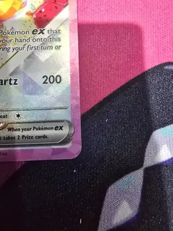 Eevee Ex SVP174 Black Star Promo Prismatic Evolution UPC Pokemon Card - Image 2